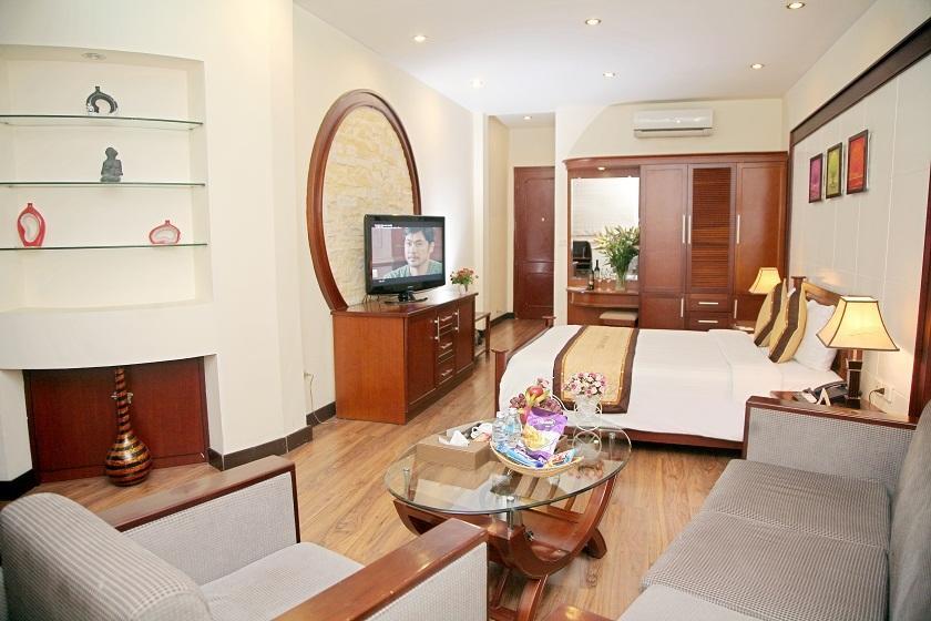 Huyen Chau Hotel Hanoi Exterior foto