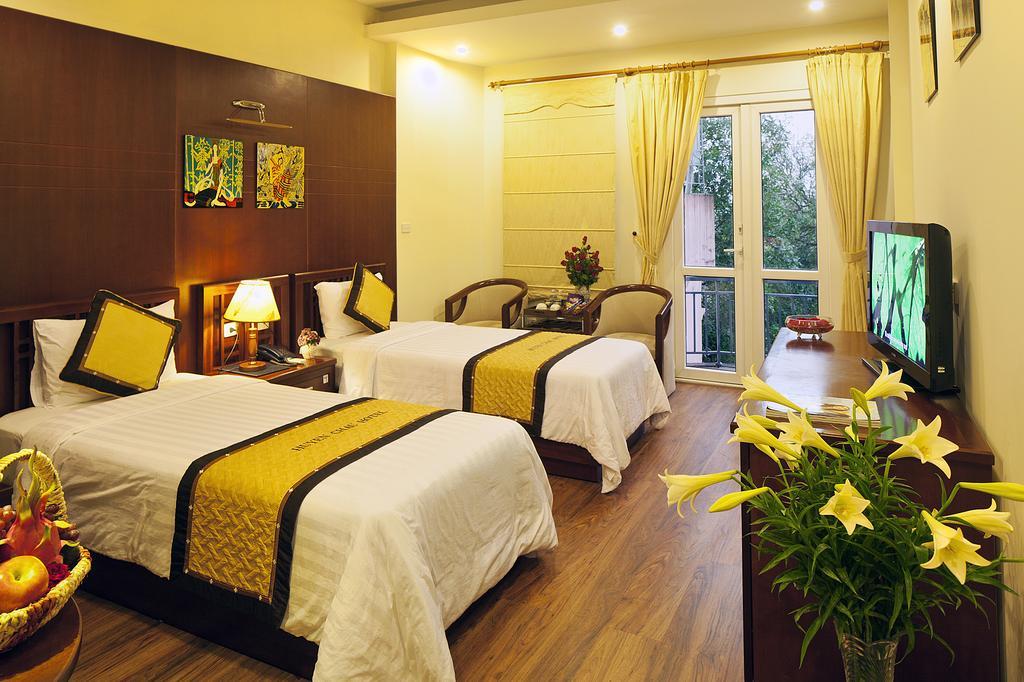 Huyen Chau Hotel Hanoi Exterior foto