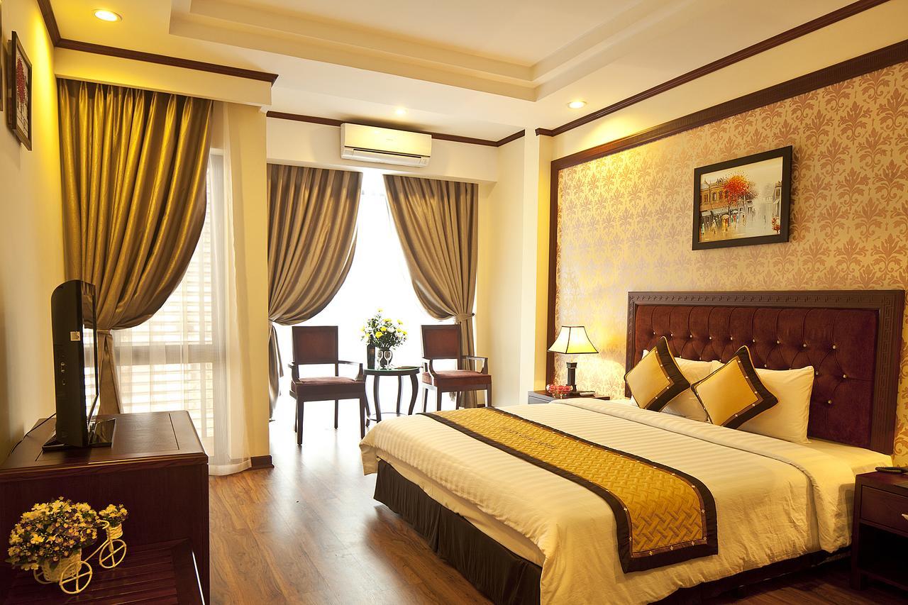 Huyen Chau Hotel Hanoi Exterior foto